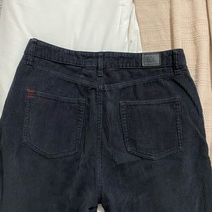 BDG Color Corduroy High-Waisted Mom Pant